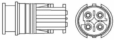 Lambda zonde MAGNETI MARELLI 466016355060 1