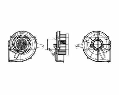 Salona ventilators MAHLE AB 21 000P 2