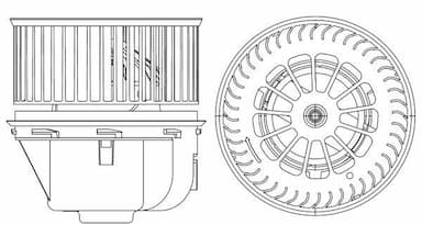 Salona ventilators MAHLE AB 264 000P 1