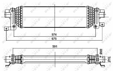 Starpdzesētājs NRF 30285 5