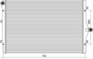 Radiators, Motora dzesēšanas sistēma MAGNETI MARELLI 350213855000 1