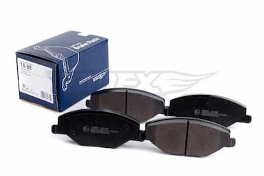 Bremžu uzliku kompl., Disku bremzes TOMEX Brakes TX 16-98 2