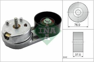 Siksnas spriegotājs, Ķīļsiksna INA 534 0597 10 1