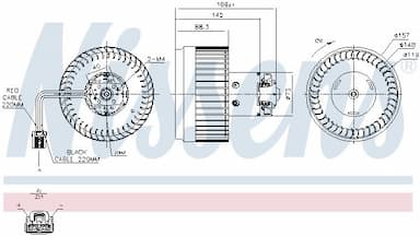 Salona ventilators NISSENS 87036 6