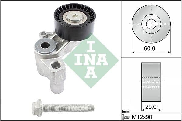 Siksnas spriegotājs, Ķīļsiksna INA 534 0100 20 1