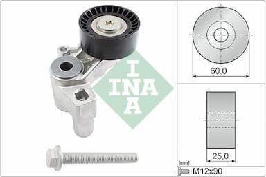 Siksnas spriegotājs, Ķīļsiksna INA 534 0100 20 1