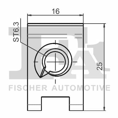 Moldings/aizsarguzlika FA1 99-10111.10 2