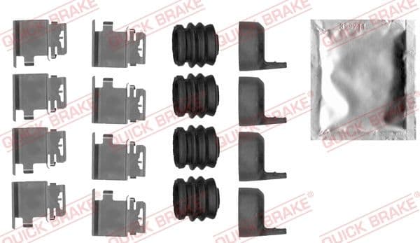 Piederumu komplekts, Disku bremžu uzlikas QUICK BRAKE 109-0036 1