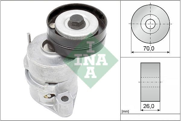 Siksnas spriegotājs, Ķīļsiksna INA 534 0102 30 1