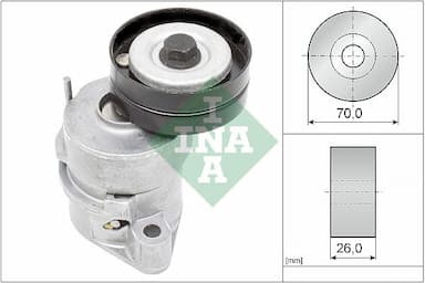 Siksnas spriegotājs, Ķīļsiksna INA 534 0102 30 1