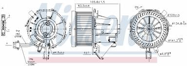 Salona ventilators NISSENS 87215 6