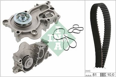 Ūdenssūknis + Zobsiksnas komplekts Schaeffler INA 530 0744 30 1