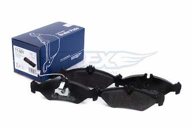 Bremžu uzliku kompl., Disku bremzes TOMEX Brakes TX 11-501 2