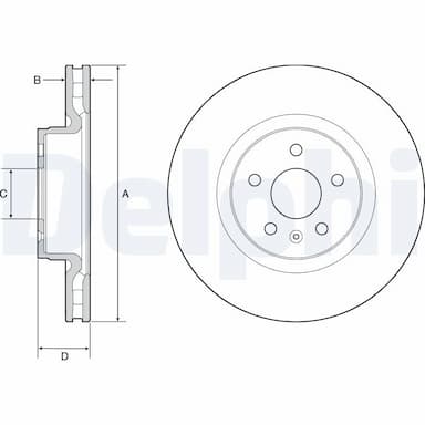 Bremžu diski DELPHI BG9220C 1