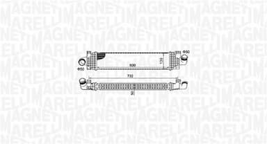 Starpdzesētājs MAGNETI MARELLI 351319204980 2