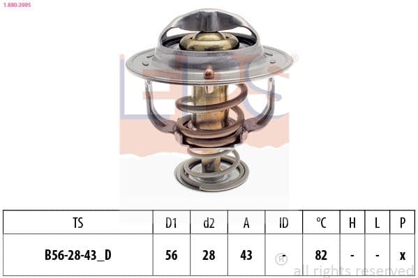 Termostats, Dzesēšanas šķidrums EPS 1.880.399S 1