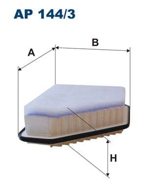 Gaisa filtrs FILTRON AP 144/3 1