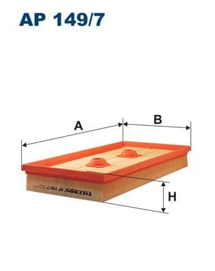 Gaisa filtrs FILTRON AP 149/7 1