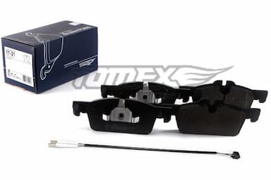 Bremžu uzliku kompl., Disku bremzes TOMEX Brakes TX 17-31 2