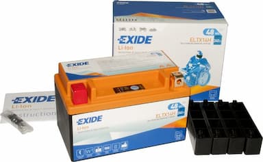 Startera akumulatoru baterija EXIDE ELTX14H 2