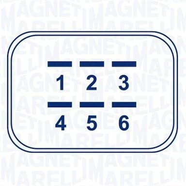 Stikla pacelšanas mehānisms MAGNETI MARELLI 350103659000 2