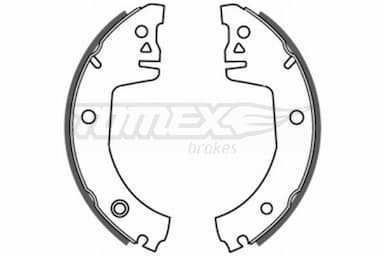 Bremžu loku komplekts TOMEX Brakes TX 20-08 1