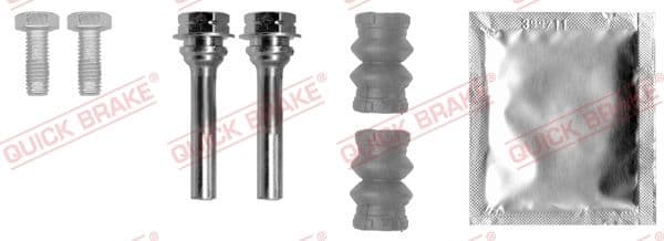 Virzītājčaulu komplekts, Bremžu suports QUICK BRAKE 113-1364X 1