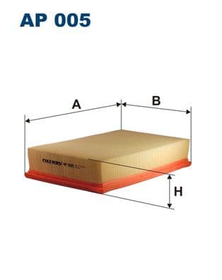 Gaisa filtrs FILTRON AP 005 1