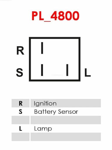 Ģeneratora sprieguma regulators AS-PL ARE2044 4