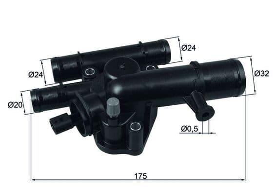 Termostats, Dzesēšanas šķidrums MAHLE TI 243 89 1