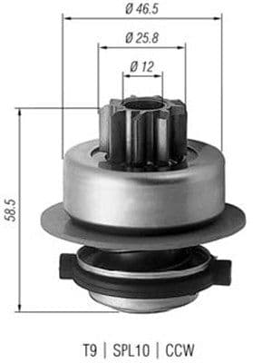 Zobrats, Starteris MAGNETI MARELLI 940113020171 1