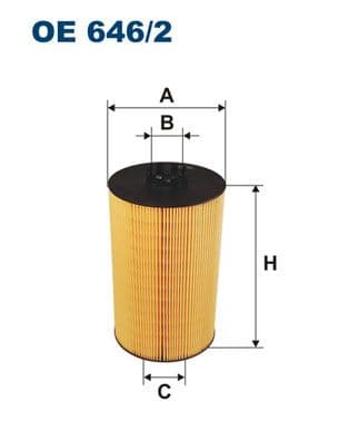 Eļļas filtrs FILTRON OE 646/2 1