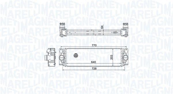 Starpdzesētājs MAGNETI MARELLI 351319205050 1