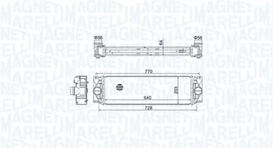 Starpdzesētājs MAGNETI MARELLI 351319205050 1