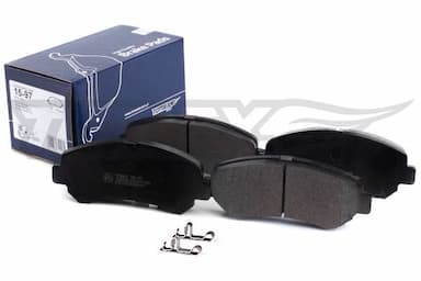 Bremžu uzliku kompl., Disku bremzes TOMEX Brakes TX 15-97 2