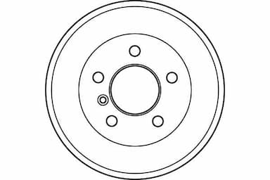 Bremžu trumulis TRW DB4089 2