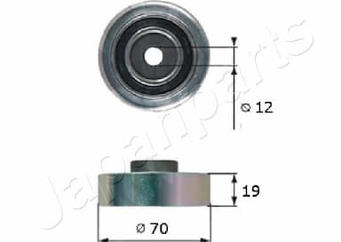 Parazīt-/Vadrullītis, Ķīļrievu siksna JAPANPARTS RP-815 1