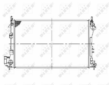 Radiators, Motora dzesēšanas sistēma NRF 58293 4