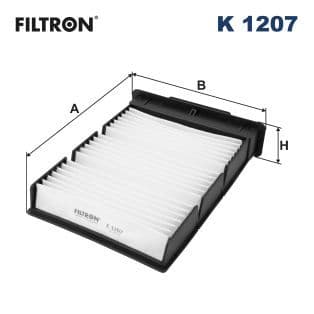 Filtrs, Salona telpas gaiss FILTRON K 1207 1