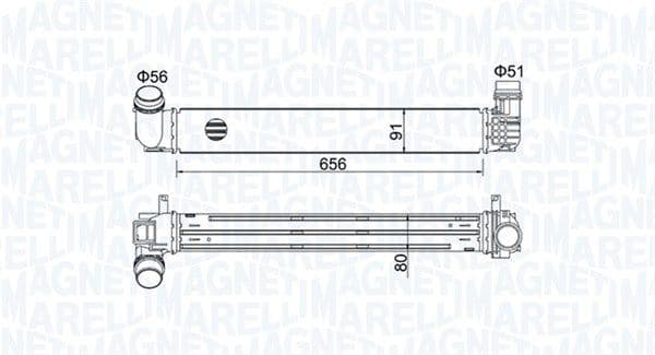 Starpdzesētājs MAGNETI MARELLI 351319204730 1