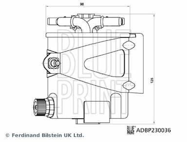 Degvielas filtrs BLUE PRINT ADBP230036 3