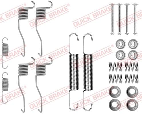 Piederumu komplekts, Bremžu loki QUICK BRAKE 105-0639R 1