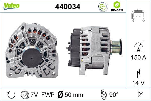 Ģenerators VALEO 440034 1