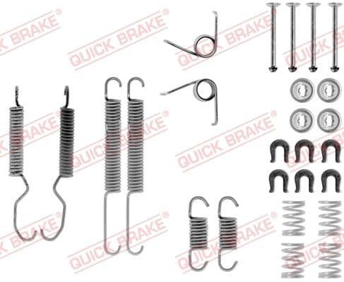 Piederumu komplekts, Bremžu loki QUICK BRAKE 105-0683 1