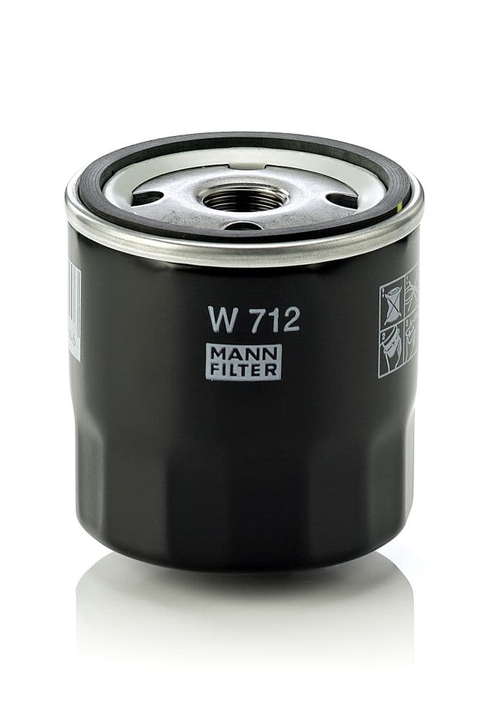 Eļļas filtrs MANN-FILTER W 712 1