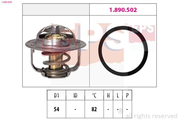 Termostats, Dzesēšanas šķidrums EPS 1.880.800 1