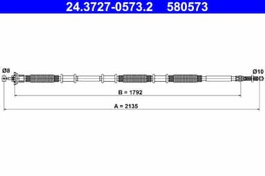 Trose, Stāvbremžu sistēma ATE 24.3727-0573.2 1