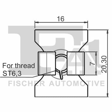 Moldings/aizsarguzlika FA1 11-40130.10 2