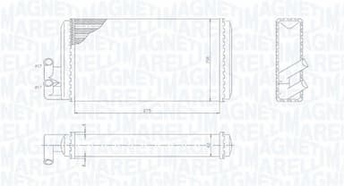 Siltummainis, Salona apsilde MAGNETI MARELLI 350218403000 1