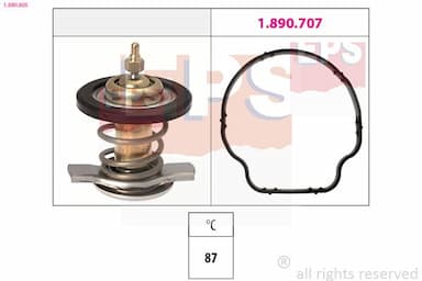 Termostats, Dzesēšanas šķidrums EPS 1.880.805 1